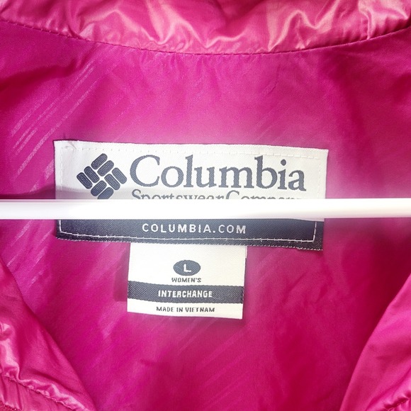 Coumbia Womens Interchange Jacket‎ Full Zip With Inner Puffer Coat Size Large - Picture 8 of 10